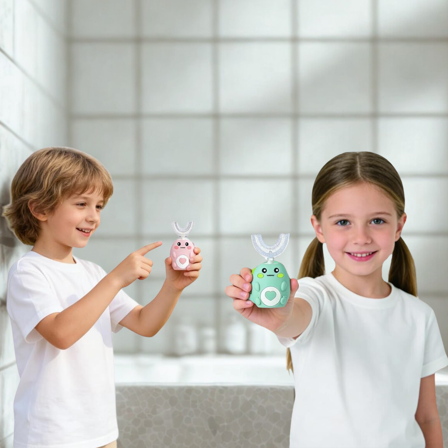 Cepillo eléctrico para niños.