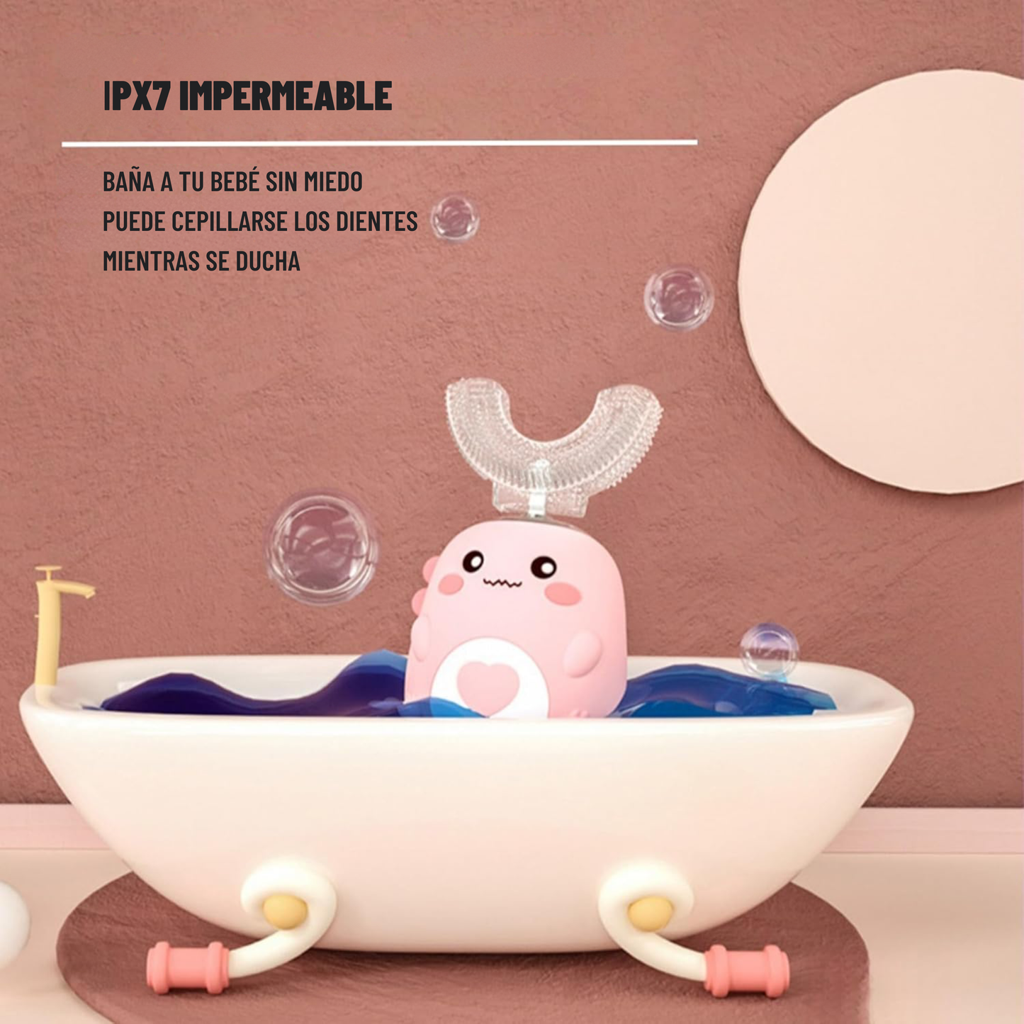 Cepillo eléctrico para niños.